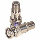 BNC Male to F Female Connector 