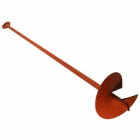 4 Foot Long Telescopic TV Mast Down Guy Screw Anchor