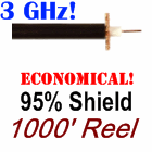 RG59 95% CCA Braid CCTV Video Coaxial Cable