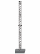 ROHN 65G 10 Foot Camera Tower R-65SS010CT