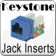 Keystone Jacks and Inserts