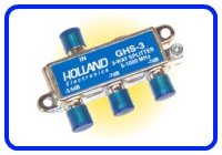 3-Way Cable TV Splitter