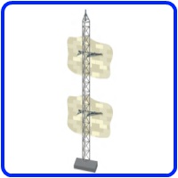 ROHN 45G Bracketed Towers