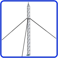 ROHN 45GSR Guyed Towers