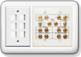 Keystone and Home Theater Wall Plates and Jacks
