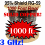 RG59 95% SBC Braid CCTV Video Coaxial Cable