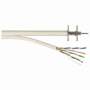 Composite Cable RG6 Quad Shield + CAT5E