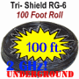 RG-6 3SF677TSEF Coaxial Cable RG6 Tri Shield