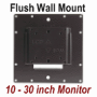 Small Flat Panel Flush Wall Mount