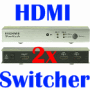 HDMI High Definition Multimedia Interconnect 2 X 1 Switch