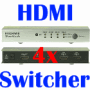 HDMI High Definition Multimedia Interconnect 4 X 1 Switch