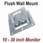 LCD-F 10� � 30� LCD Monitor Flush Wall Mount