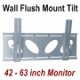 PDM-FT 42� � 63� Large Flat Panel Flush Mount With Tilt