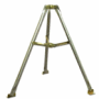 Heavy Duty Galvanized 3 Foot Satellite and HDTV Antenna Mast Tripod Roof Mount