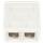 Dual Port Keystone Surface Mount Jack
