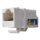 CAT 3 Keystone Voice Jack - WHITE