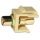 RCA to RCA Green Female Keystone Jack Insert Ivory