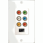 High Definition Component Video Audio Wall Plate Extender