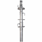 Telescopic Mast Push Up Pole for TV, Wireless Internet, booster, Ham & Other Aerial Antenna | ROHN H30
