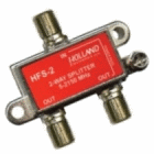 HOLLAND HFS-2 2-Way Horizontal Port Satellite Broadband Splitter