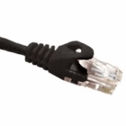 Cat6 UTP 550 MHz Snagless Ethernet Patch Cable 10 Feet Black
