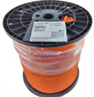 RG6 Underground Coaxial Cable 77% 1000 Feet Orange