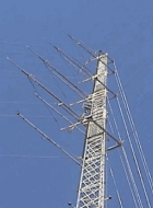 ROHN 60 Meter Standard Meteorological Guyed Tower Kit R-60MMET
