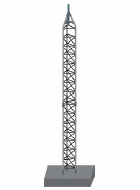 ROHN 45G 40 Foot Self Supporting Tower 45SS040