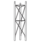 ROHN 55G Tower 5 Foot Short Base Section for Use in Concrete SB55G