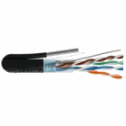 CAT5E 24-AWG/ 4-pair CMX STP Cable Messengered