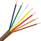 18AWG/7C Thermostat Wire Low Voltage Control Cable Brown
