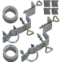 Easy Up EZ 28-24 Antenna Chimney Mount 3 inch Z Style Brackets