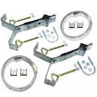 Easy Up EZ 29-36 Antenna Chimney Mount 4 inch Y Style Brackets