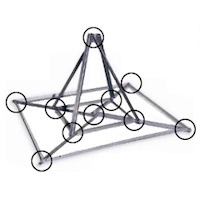 FYS253 JRM Non-Penetrating Roof Mount BOLT KIT ONLY