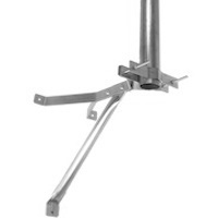 Telescopic and TV Antenna Mast 30" Wall Bracket
