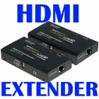 HDMI™ Extender via one (1) Cat5E/Cat6 Cable