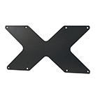 400MM X 200MM VESA ADAPTOR PLATE BLACK