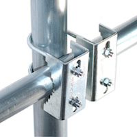 Antenna Mast Pole to Pole or Pipe 90° Crossover Clamp Set CPP-LD