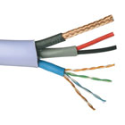 Bundled Elan Siamese RG6 Cat5e Cable 500 FT