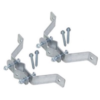 3S-WM-2 4 inch Antenna Mast Wall Mount Bracket 2 inch Standoff