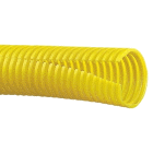 EZ 62A 1 inch Corrugated Slit Yellow Sleeve Guy Cover