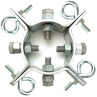 Universal Down Guy Ring for up to 2-1/4" OD Antenna Mast