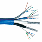 Structured Cable 2 x RG6 Quad + 2 x CAT6 + 1 x CAT5E