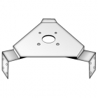 ROHN Accessory Shelf and Antenna Rotor Mount AS455G