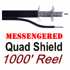 Dual S-Clip Coaxial RG11 Series 11 Secures Messenger on Self-Supporting  Coax Drop Cable Diamond Sachs Maclean Senior SI-0990-2