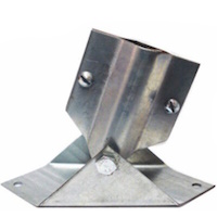 ROHN ETMB Universal Telescopic Antenna Mast Roof Mount