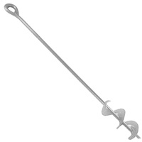 ROHN GAS625 48 inch Screw Anchor with Single Eye 10" Helix