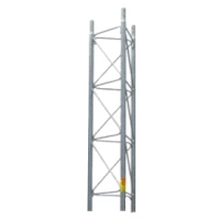 ROHN 25G5 5' foot Short Main 25G Tower Section