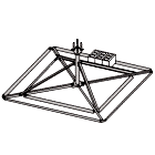 ROHN 25G Tower Non Penetrating Base Ballast Roof Mount