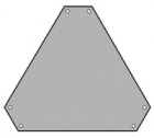 ROHN KC970 Top Cap Plate Camera/Beacon Mount for 65G Tower